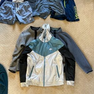 HUGE Men’s Mixed Clothing Lot Large EUC - Lululemon, Nike, Adidas, Marine Layer